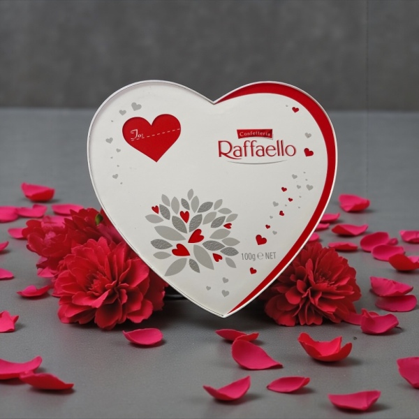 Rafaello Heart Shaped White Chocolates