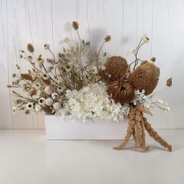 The Elegant Lady | Dried Flowers in a Vase